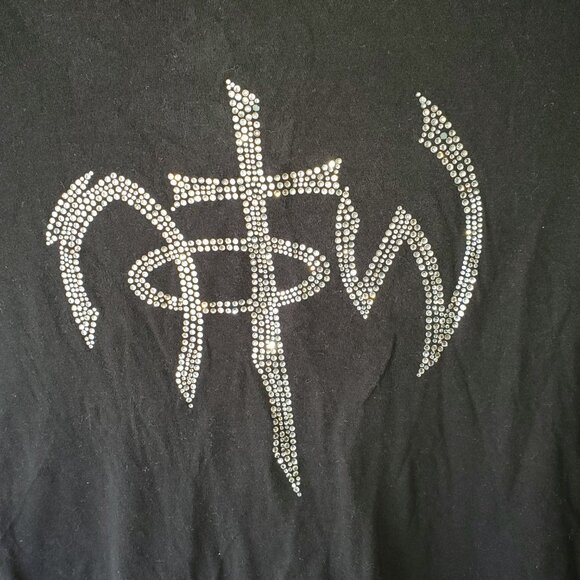 Women's Not Of This World Jesus Blinged shirt - Size Large - Picture 3 of 11